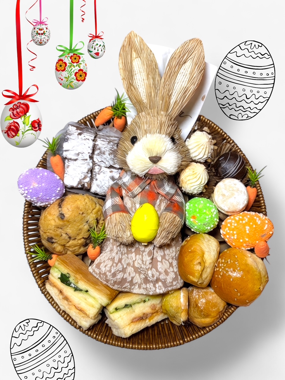 Cesta Happy Easter